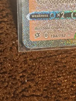 Pokemon Card Cinderace VMAX 194/192 Secret Rare Rebel Clash Near Mint - Image 4