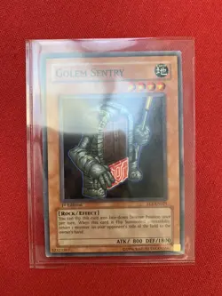 Golem Sentry (FET-EN025) Yu-Gi-Oh! Rock Monster Card - 1st Edition - Image 3