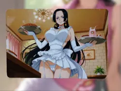 Boa Hancock One Piece Anime Waifu Sexy Goddess Doujin Hentai Lewd Card - Image 1