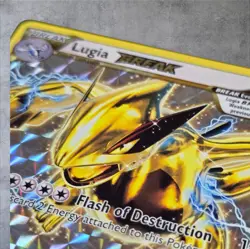 Pokemon TCG Fates Collide Ultra Rare Holo Card Lugia Break 79/124 NM-M - Image 1