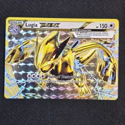 Pokemon TCG Fates Collide Ultra Rare Holo Card Lugia Break 79/124 NM-M - Image 2