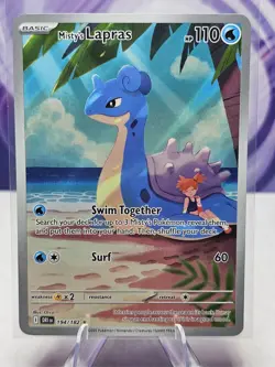 Misty's Lapras 194/182 Sv10: Destined Rivals Pokemon Card - Image 1