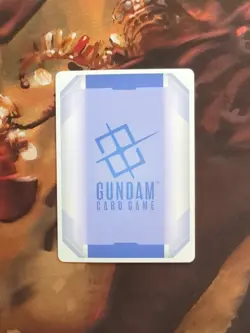Gundam Card Game, Aile Strike Gundam,NM, Holo foil ST04-001 - Image 4