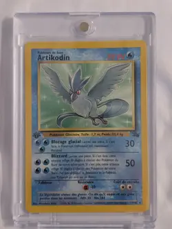 Pokemon Card Artikodin (Articuno) #17/62 - First edition - Fossil - French LP - Image 1