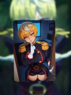 Tenka Izumo Chained Soldier Anime Waifu Sexy Goddess Doujin Lewd Hentai Card - Image 1