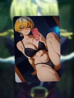 Tenka Izumo Chained Soldier Anime Waifu Sexy Goddess Doujin Lewd Hentai Card - Image 1