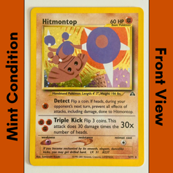 Hitmontop 3/75 - Holo Pokemon Card - Mint Condition - Neo Discovery (WOTC, 2001) - Image 1