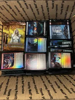 Magic: The Gathering Bulk Lot 15+ Lbs w/Boosters, full art lands, & foils (1) - Image 1