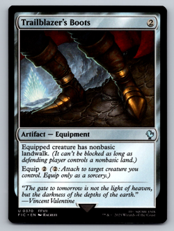 Trailblazer's Boots U 0370 Final Fantasy Regular - Image 1