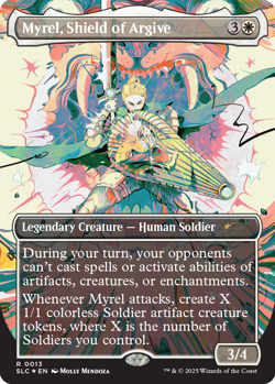 Myrel, Shield of Argive #13 Encyclopedia Countdown Kit Secret Lair Non-Foil MTG - Image 1