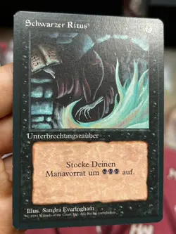 German FBB • Dark Ritual • Unplayed / LP+ • Mtg (1830) - Image 1