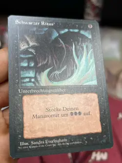German FBB • Dark Ritual • Unplayed / LP+ • Mtg (1830) - Image 2