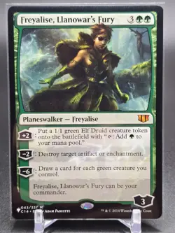 MTG Freyalise, Llanowar's Fury 043/337 Modern Horizons 2 Regular Mythic - Image 1