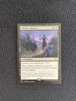 MTG Liliana's Mastery (123) Innistrad Midnight Hunt Commander NM - Image 1