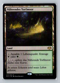 1x Nurturing Peatland (German) (243) Modern Horizons MH1 MTG NM - Image 1