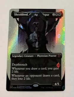 Sheoldred, the Apocalypse (Concept Praetor) (Step-And-Compleat-Foil) NM Foil MTG - Image 1