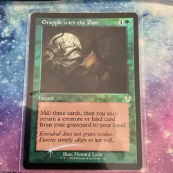 Grapple with the Past (FOIL) x1 - MTG Innistrad Remastered INR #412 - Image 1
