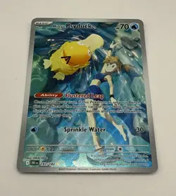 Pokemon TCG Misty's Psyduck Illustration 193/182 SV:10 Destined Rivals - Image 1