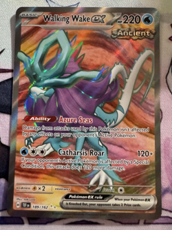 Walking Wake ex 189/162 Full Art Pokemon TCG Sv: Temporal Forces TEF EN - Image 1