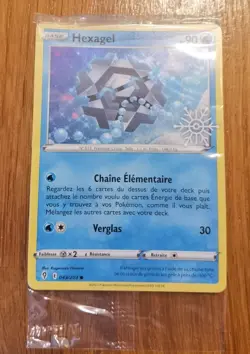 Carte Pokemon HOLO PROMO Hexagel 043/203 EB07 Evolution Celeste FR NEUF - Image 1