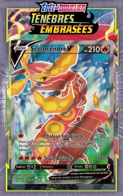 Scolocendre V -EB03:Tenebres Embrasees - 179/189- Carte Pokemon Neuve Francaise - Image 1
