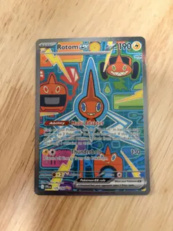Rotom ex 126/094 Special Illustration Rare SIR Pokemon Phantasmal Flames MINT!!! - Image 1