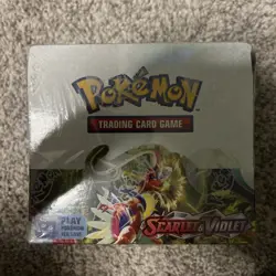 Pokemon TCG Scarlet and Violet Base Set Booster Box 36 Packs, New Sealed READ - Image 1