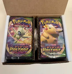 POKEMON 36 VIVID VOLTAGE FACTORY SEALED BOOSTER PACKS = BOOSTER BOX - Image 2