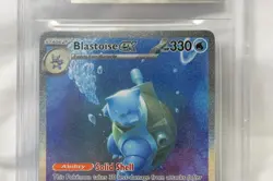 BGS 9 - Pokemon Blastoise ex 200/165 Full Art SIR Scarlet & Violet 151 - Image 3