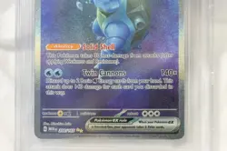 BGS 9 - Pokemon Blastoise ex 200/165 Full Art SIR Scarlet & Violet 151 - Image 4