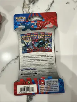POKEMON XY BASE SLEEVED BOOSTER PACK YVELTAL BLISTER PACKS 2014 BOOSTERS - Image 2