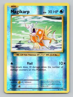 Reverse Holo Magikarp #33/108 Common XY - Evolutions Pokemon - Image 1