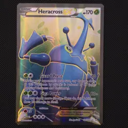 Heracross EX - 105/111 - XY Furious Fists - Full Art - Pokemon TCG MP - Image 1