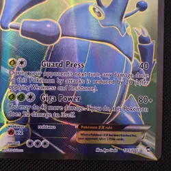 Heracross EX - 105/111 - XY Furious Fists - Full Art - Pokemon TCG MP - Image 5