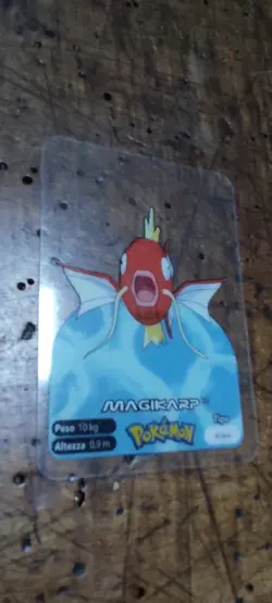 Magikarp 129 Pokemon Lamincards Edibas - ITA - EXC - Image 1