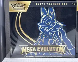Pokemon Mega Evolution Elite Trainer Box ETB Set of 2 Sealed Lucario & Gardevoir - Image 2