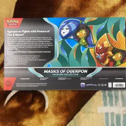 Pokemon TCG Masks of Ogerpon Premium Collection Box Sealed New - Image 2