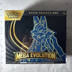 Mega Evolution Lucario ETB - Brand New/Sealed Pokemon TCG - Image 2