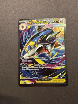 Mega Sharpedo ex 127/094 SIR Pokemon Phantasmal Flames NM | On Hand Shipping Now - Image 1