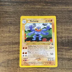 Pokemon 2000 Machamp Black Star Promo 43 - New - NM/MT (Never Played) - Image 1