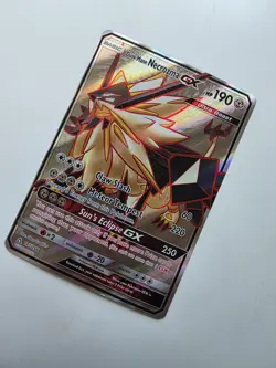 Pokemon Dusk Mane Necrozma GX Full Art 145/156 Sun & Moon SM Ultra Prism English - Image 1