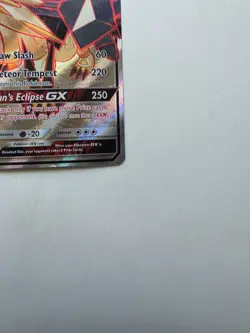 Pokemon Dusk Mane Necrozma GX Full Art 145/156 Sun & Moon SM Ultra Prism English - Image 4