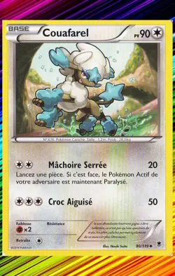 Couafarel - XY4:Vigueur Spectrale - 90/119 - Carte Pokemon Neuve Francaise - Image 1