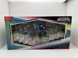 4x Pokemon Prismatic Evolutions Lucario/ Tyranitar Premium Collection - Image 2