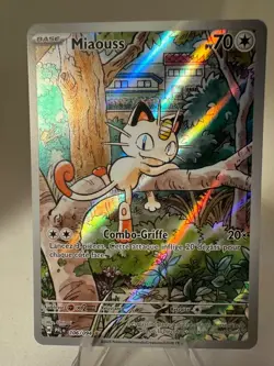 Carte Pokemon Miaouss 106/094 AR ME02 Flammes Fantasmagoriques FR - Image 1
