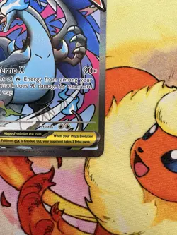 Pokemon Phantasmal Flames MEGA CHARIZARD X EX #23 Black Star Promo From UPC - Image 4