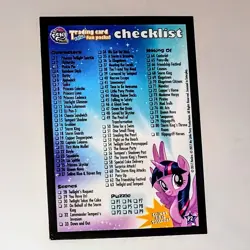 My Little Pony Movie Puzzle Card #2 P2 Hasbro 2017 RARE Hard To Find MLP CCG TCG - Image 2