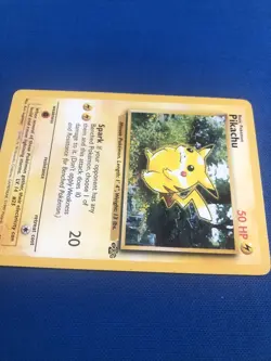 Pokemon Pikachu 60/64 Jungle Set Common Card 1999 Lightly PLayed Unlimited Basic - Image 3
