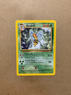 Beedrill 21/130 Base Set 2 - Rare Pokemon Card - NM/Mint - Image 1