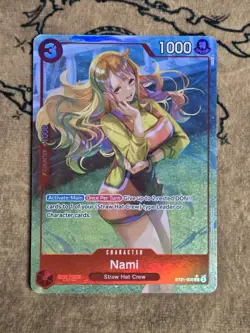 One Piece Card Game Nami (Parallel) ST21-009 Common Rare NM English - Image 1